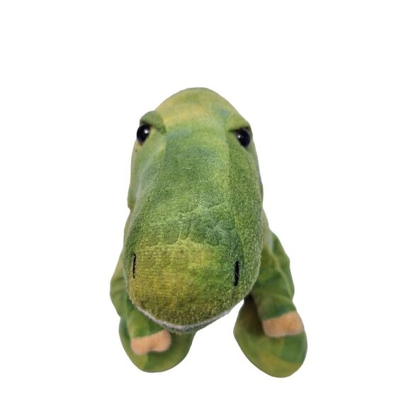 Discovery Kids Green T-Rex Dinosaur Prehistoric Plush Stuffed Animal 12" - Picture 2 of 6